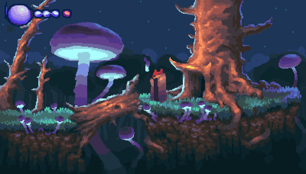 sidescroller mockup